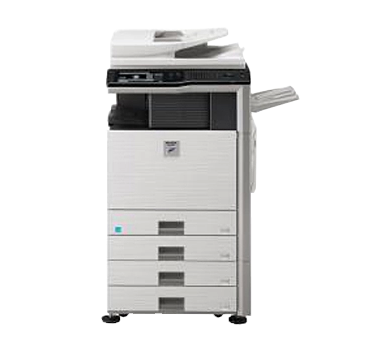 夏普-363N/A3黑白数码复印机(复印/打印/彩色扫描/双面/多页进稿器/自动分页/网络连接/U盘功能/两个纸盒